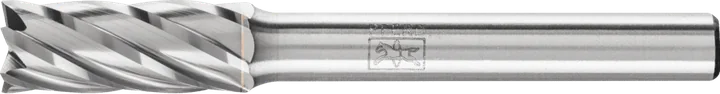 PFERD Hartmetallfrässtifte für Hochleistung, ALU, Zylinderform ZYAS mit Stirnverzahnung ZYAS 0820/6 ALU