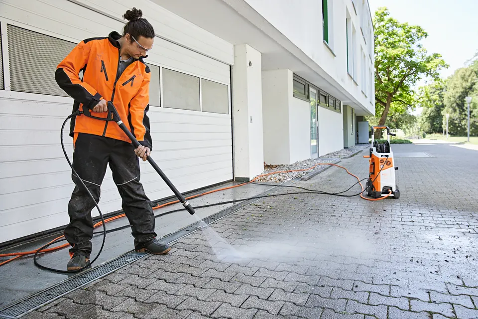 STIHL Hochdruckreiniger mit Rotordüse
